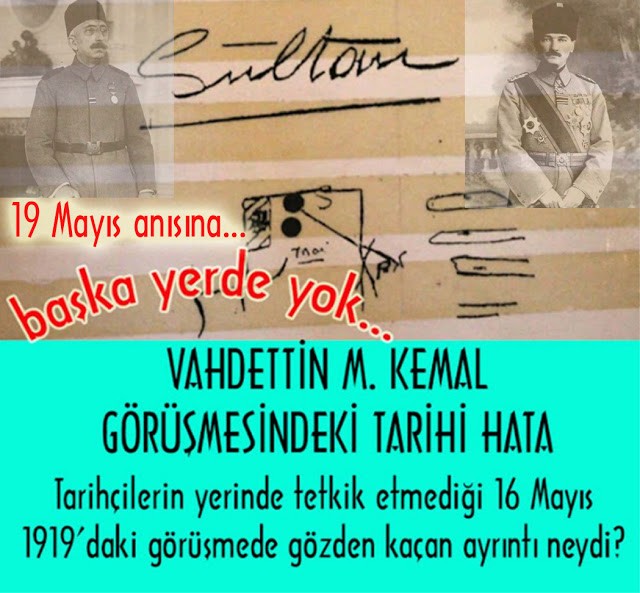 vahdettin-m. kemal görüşmesi