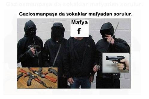 Gaziosmanpaşa yer altı kumar ve tombala uyuşturucu mafyasından gazetemize ve siyasilere emniyete kaymakamlığa Tehdit