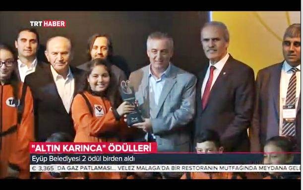 Eyüp Belediyesi Ekim Ayının Birincisi