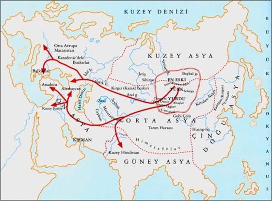 Türklerin Göçleri ve Yayılmaları