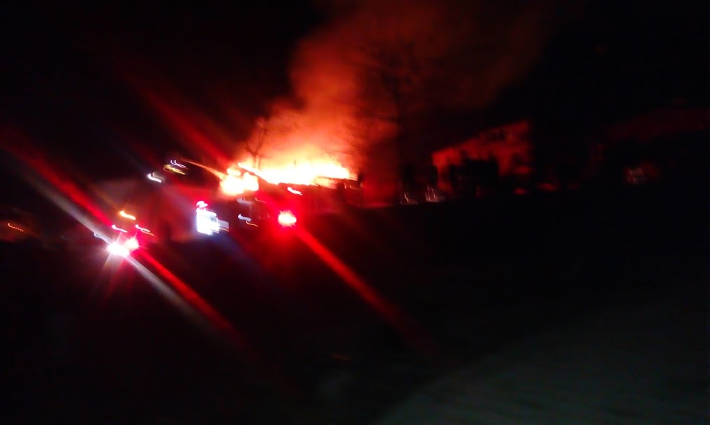 Arnavutköy Boğazköy”de korkutan yangın