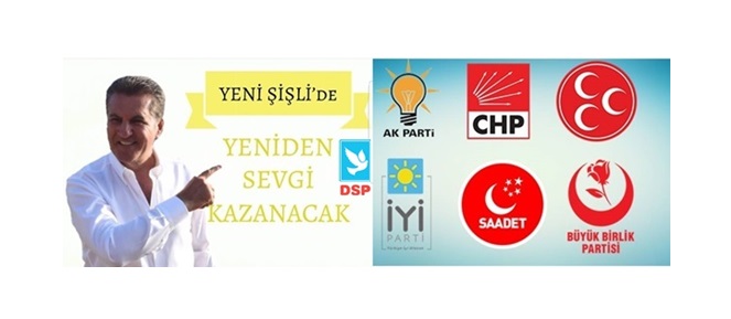 2019 ŞİŞLİ Yerel Seçimlerde şişli de Mustafa Sarıgül önde