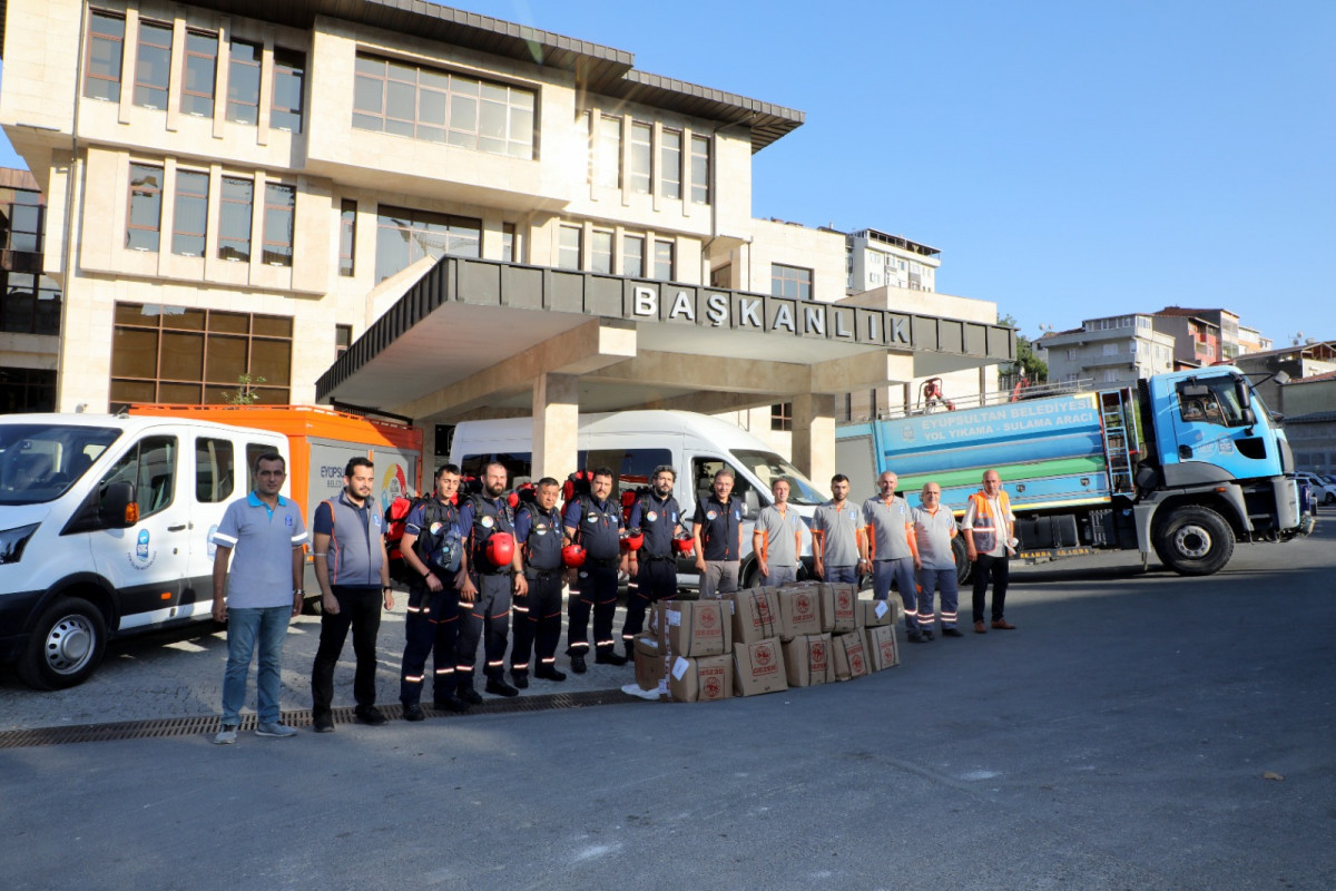 Ekiplerimiz Kastamonu için yola çıktı