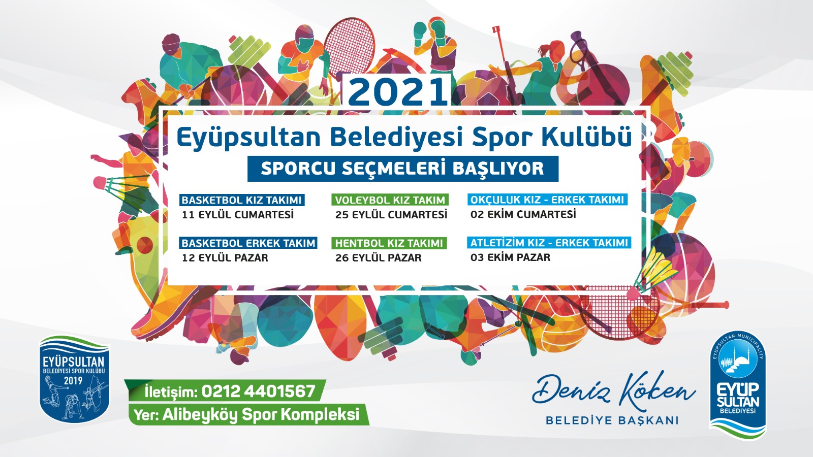 Eyüpsultan Belediyesi Spor Kulübü seçmeleri başlıyor