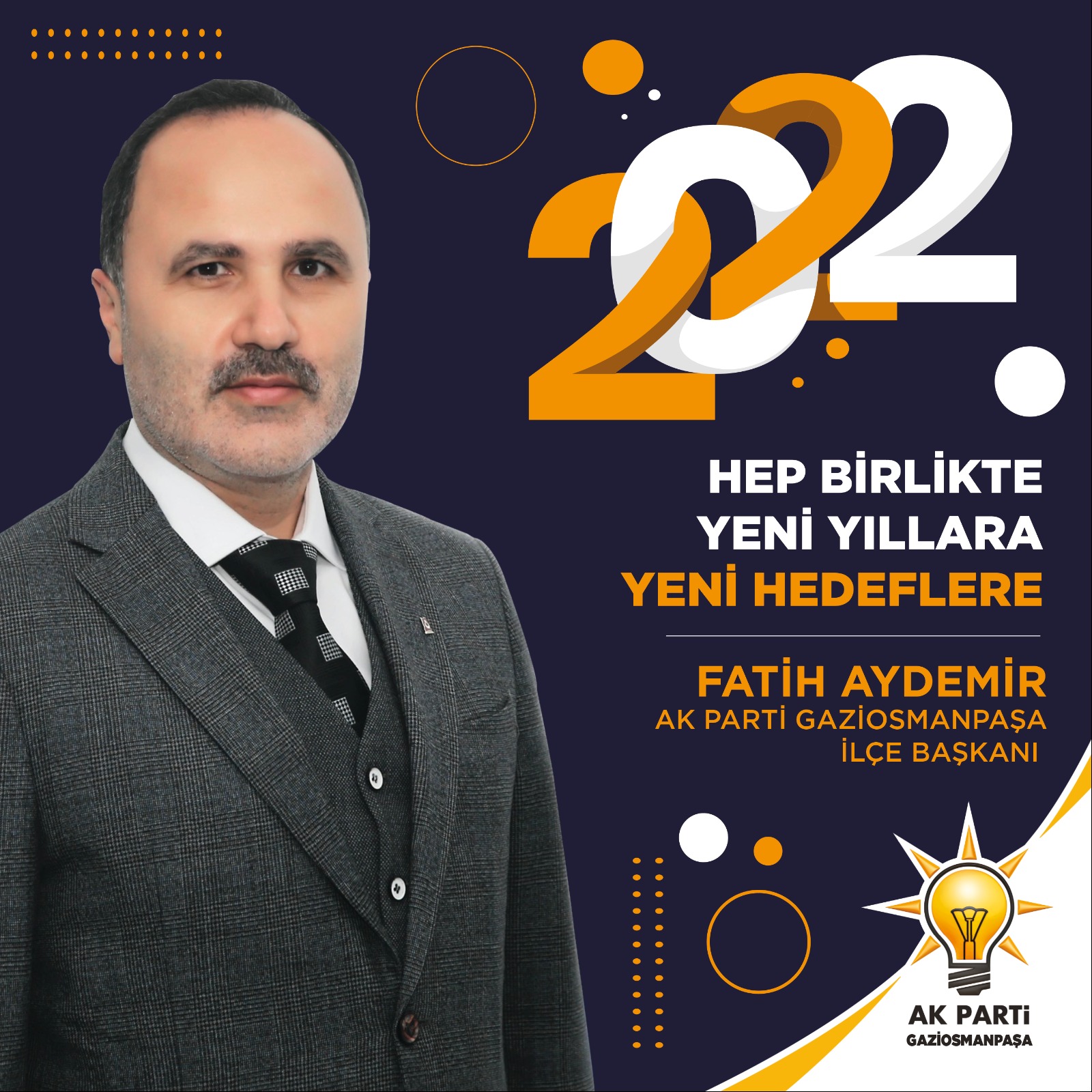 Fatih Aydemir Ak Parti Gaziosmanpaşa İlçe Başkanı
