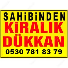 Gaziosmanpaşa da Sahibinden Kiralık İş Yeri Dükkan