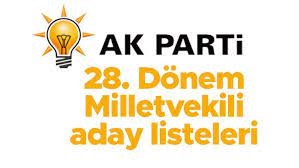 AK PARTİ MİLLETVEKİLİ ADAYLARI TAM LİSTE 2023: