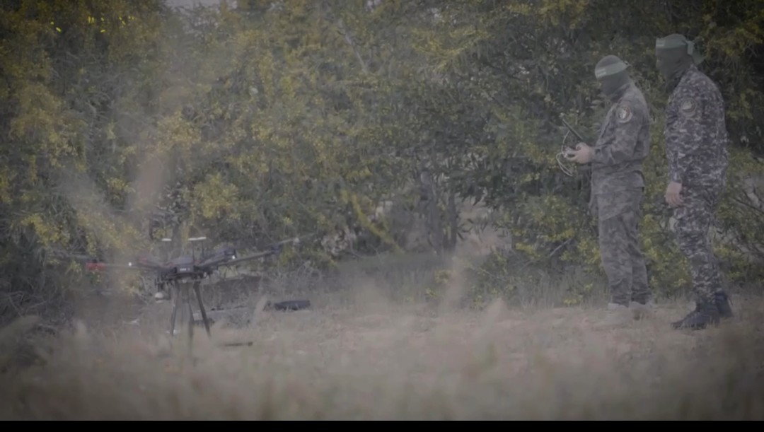 Hamas tatbikat yaptı