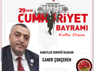 Caner Çokçeken Kanatlar Dernek Başkanı