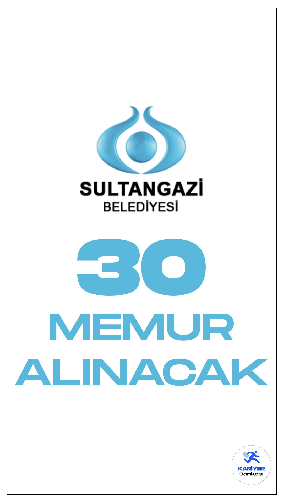 Sultangazi Belediyesi 30 Memur Alımı Yapacak