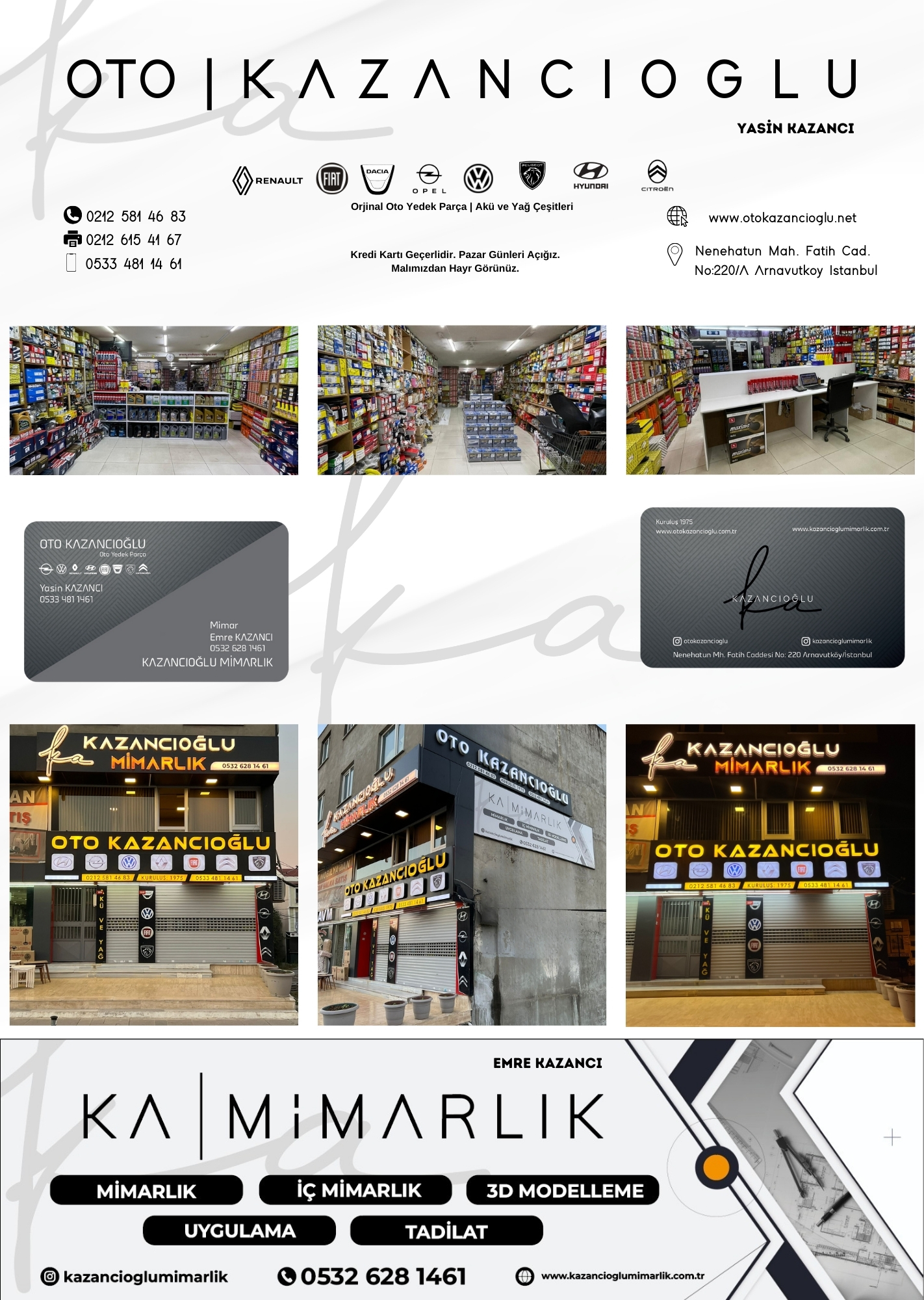 Oto Kazancıoğlu Arnavutköy