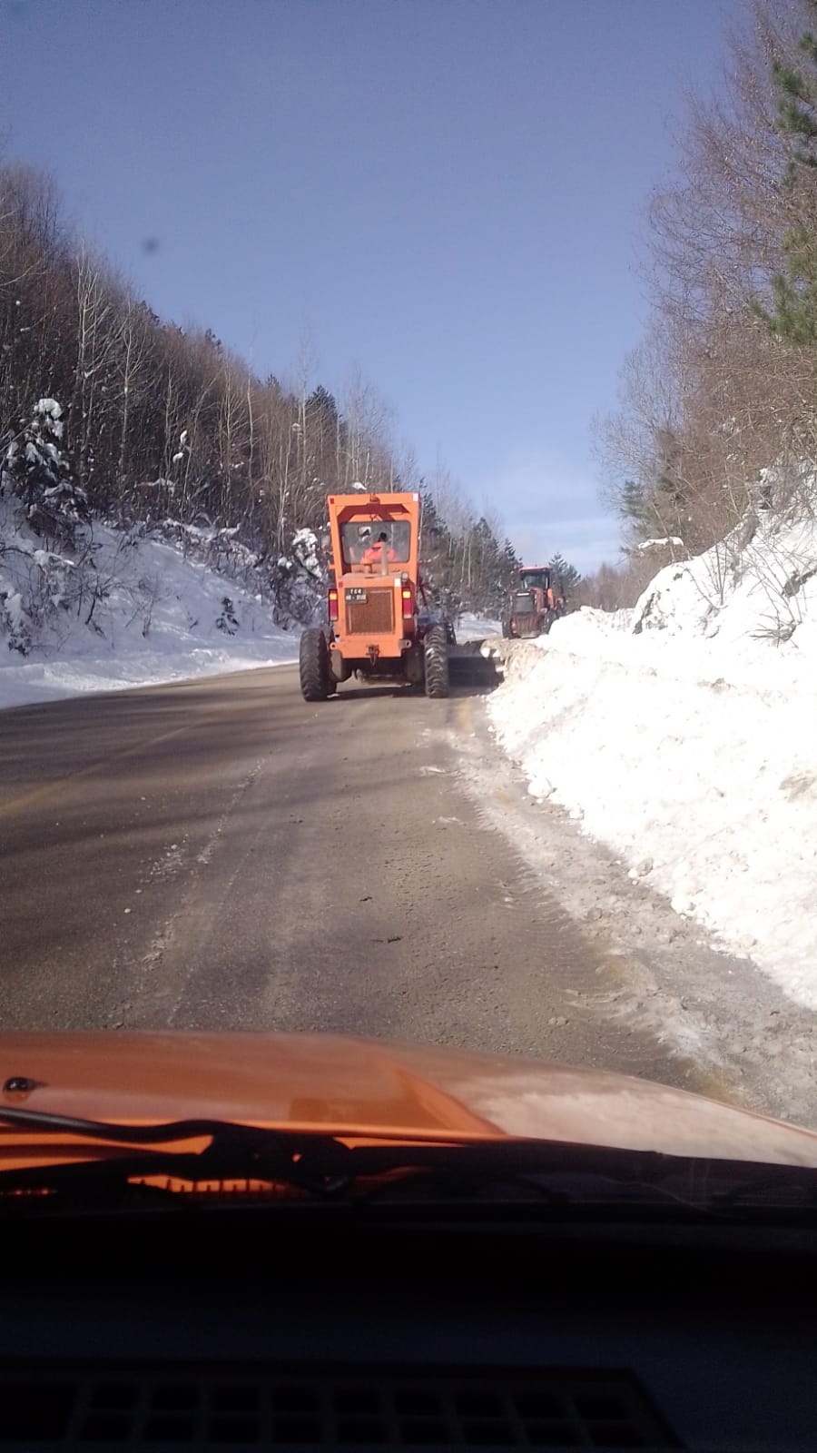 Kardan kapanan Cide Şenpazar yolu ulaşıma açılıyor