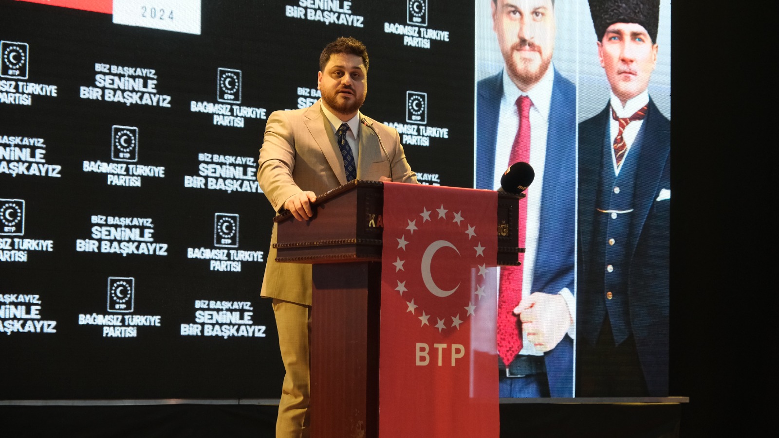 Videoda AKP iktidarının İsrail ile devam eden ilişkilerine dikkat çeken BTP lideri şu ifadeleri kullandı.