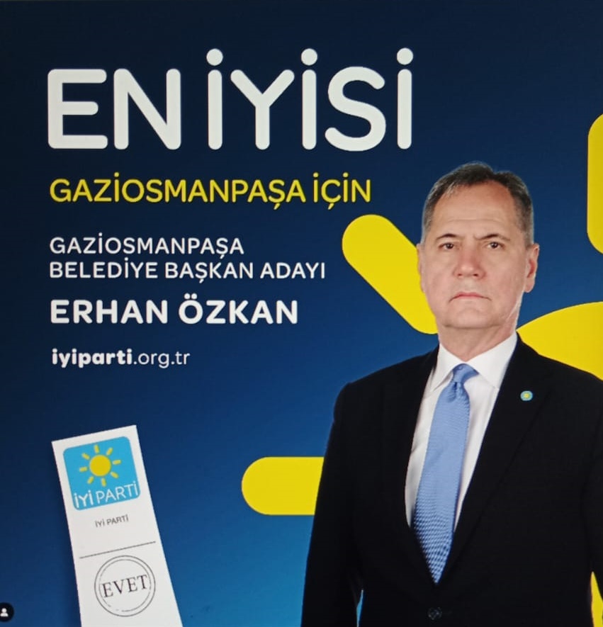 Erhan Özkan kimdir? İYİ Parti İstanbul Gaziosmanpaşa Belediye Başkan adayı Erhan Özkan kimdir?