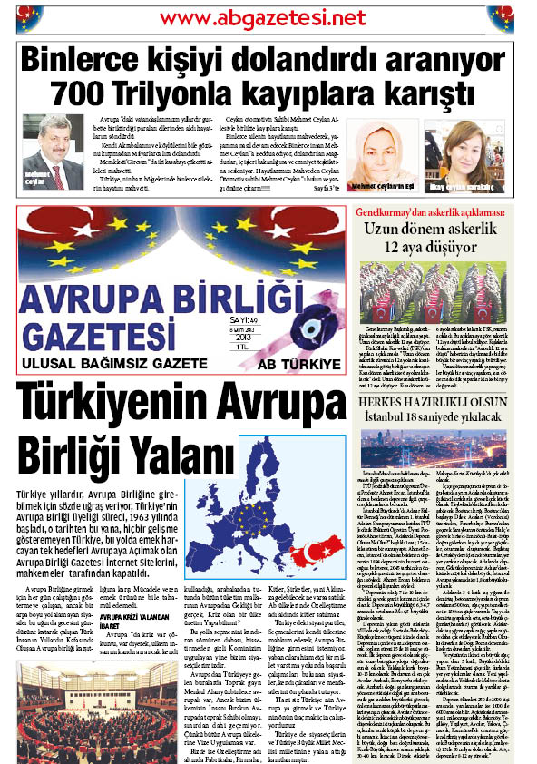 Avrupa Birliği Gazetesi 49 Sayısı