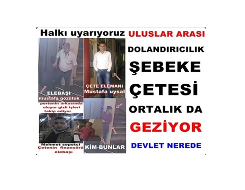 Sinop İstanbul arası dolandırıcılar çetesi ve iki il arasında neler oluyor 