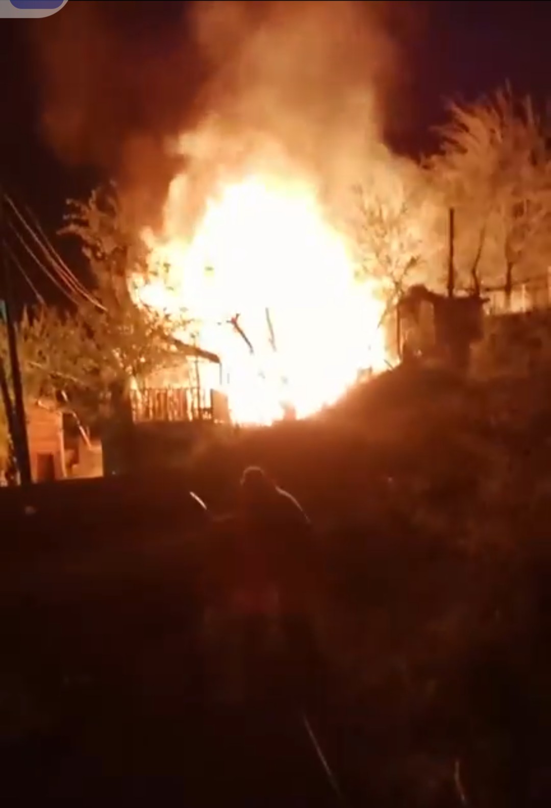 Kastamonu’ Cide ilçesinde korkutan yangın