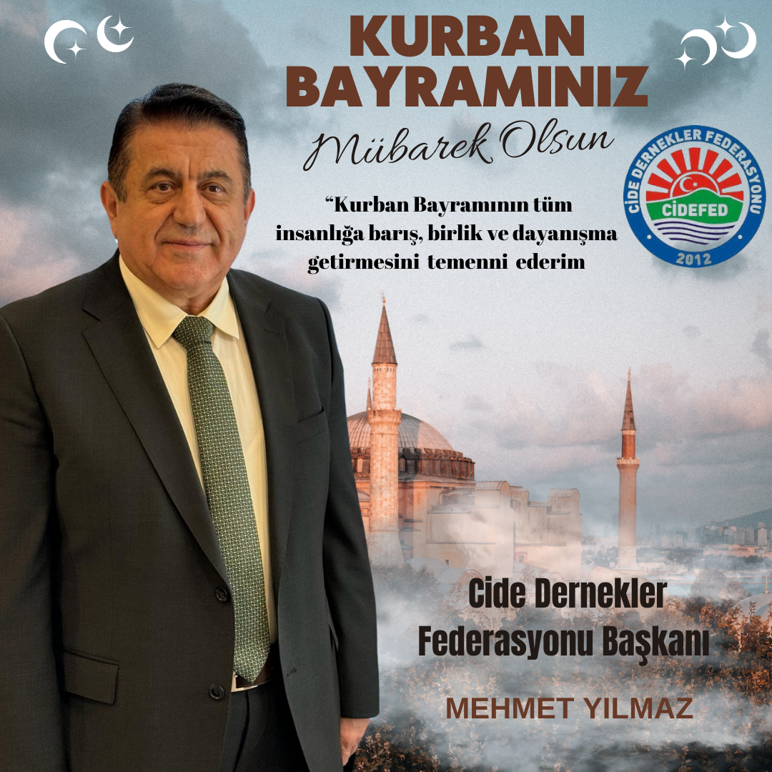 Mehmet Yılmaz Cide Dernekler Fedarasyonu Başkanı