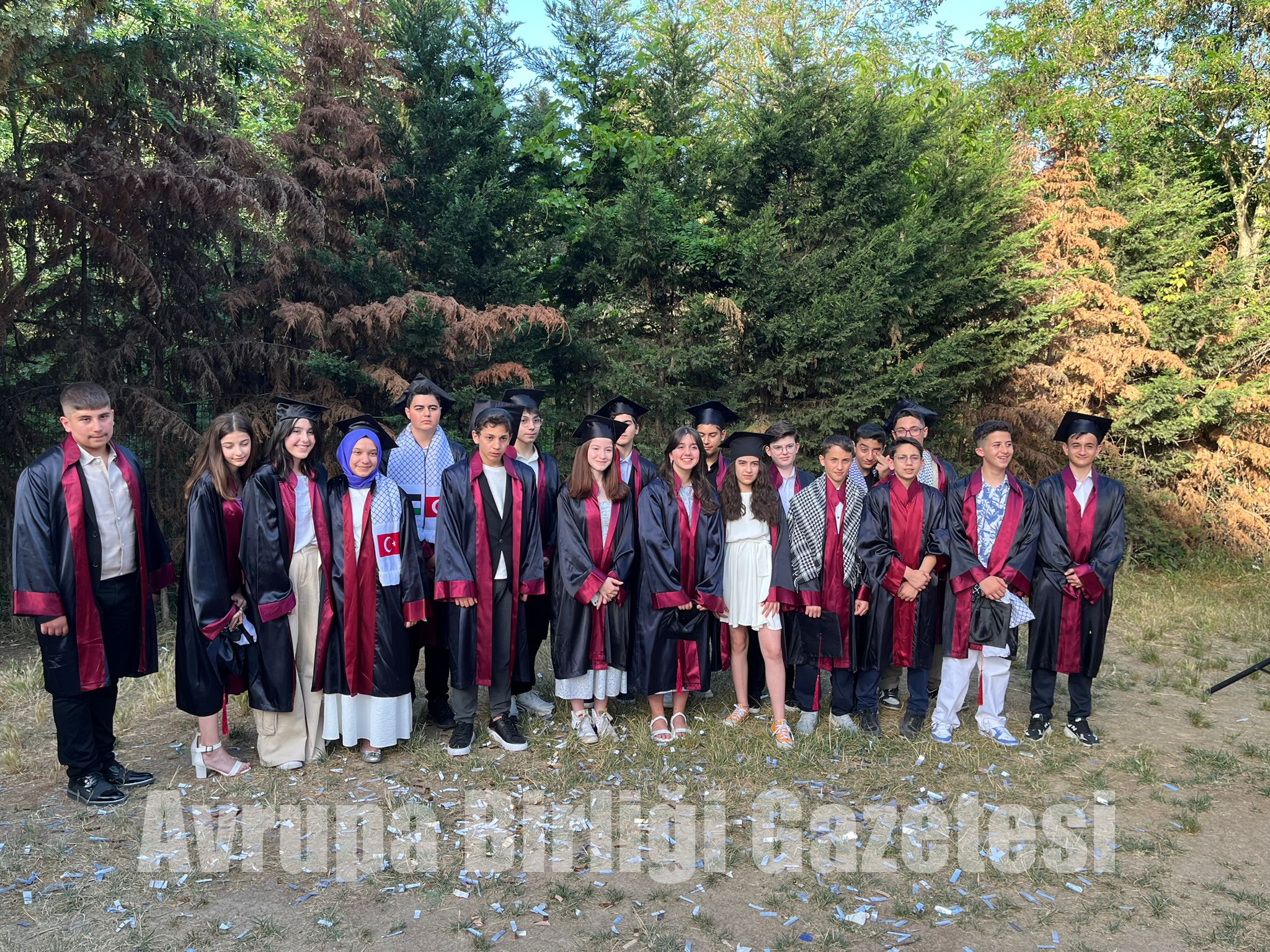 Birikim Eğitim Kurumlarına yakışır mezuniyet! Özel Ümraniye Birikim Ortaokulu’ndan görkemli tören
