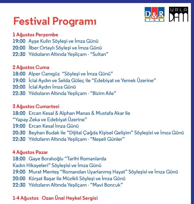 D&R – Urladam Kitap Festivali Başlıyor…