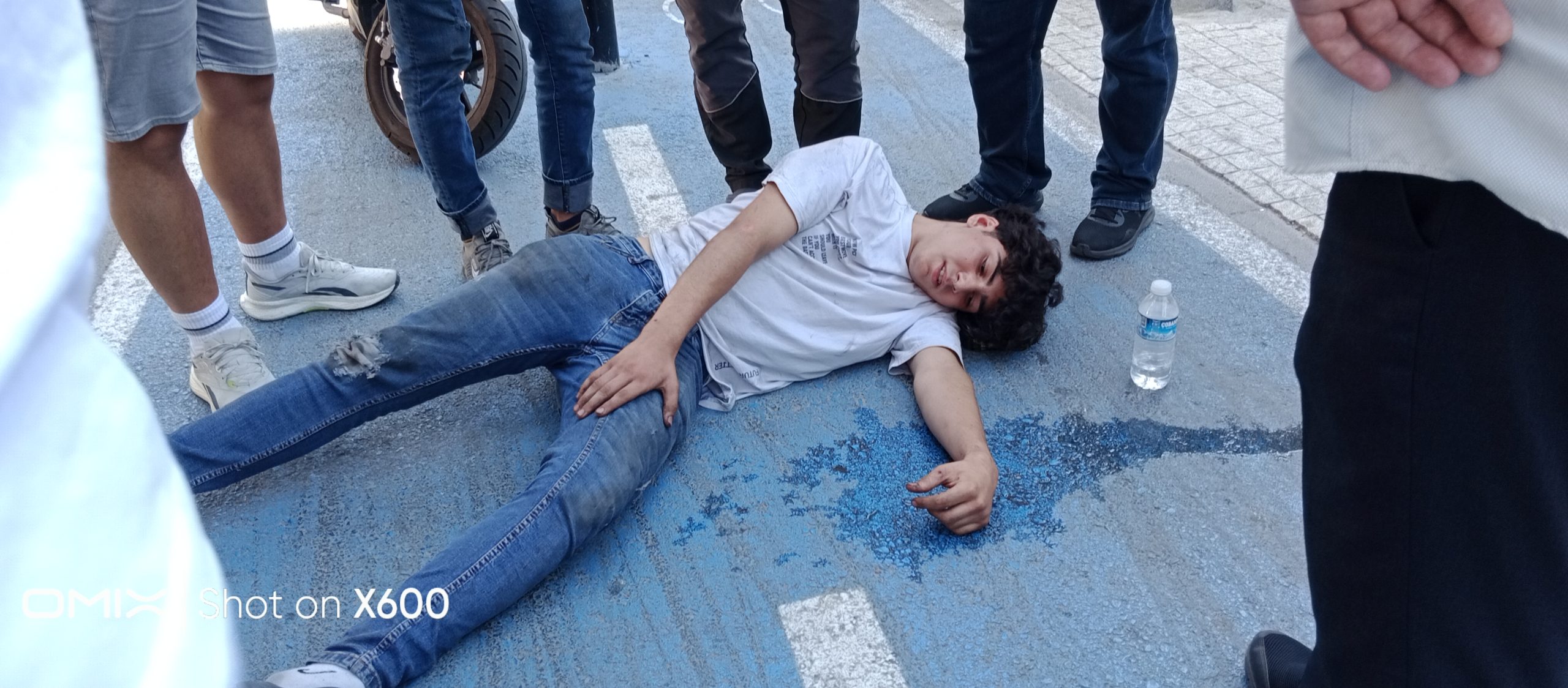 Gaziosmanpaşa Salihpaşa caddesi üzerinde duba kazası