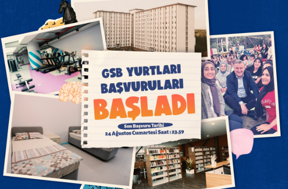 Bakan Bak, GSB yurt başvurularının başladığını duyurdu