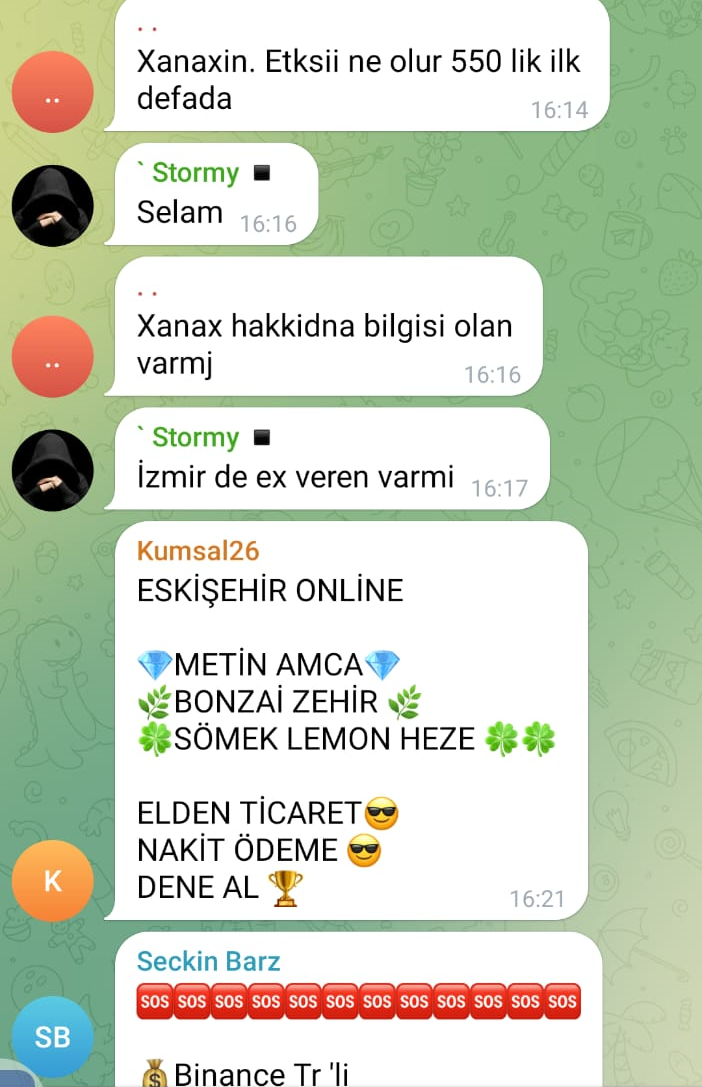 Telegram’ zehir grupları Son hızla çalışıyor