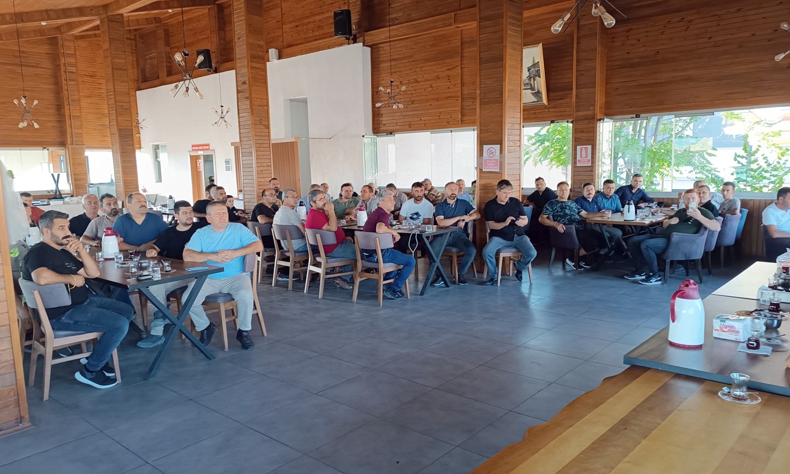 GMİS Yönetimi Tavşanlı'da madencilerle bir araya geldi