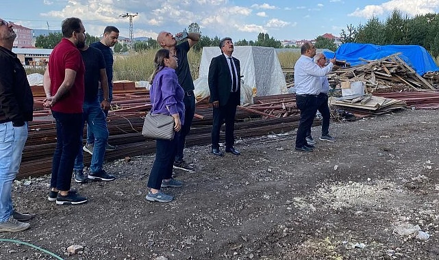 Kültür ve Turizm Bakanlığı Ardahan'daki Kültür Merkezi inşaatını denetledi