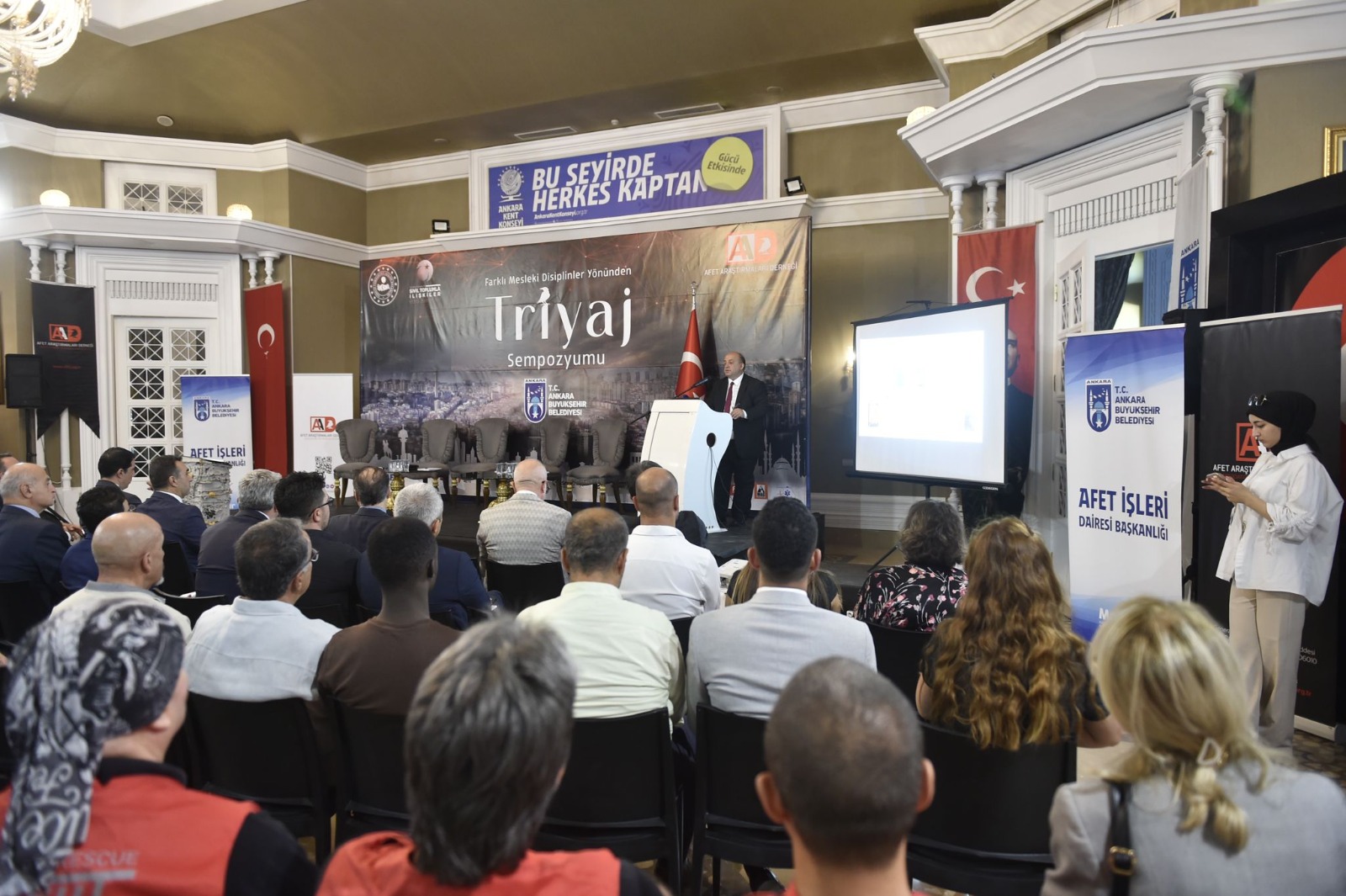 Triyaj sempozyumu Ankara Kent Konseyi'nde yapıldı