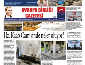 AVRUPA BİRLİĞİ GAZETESİ 269 SAYISI