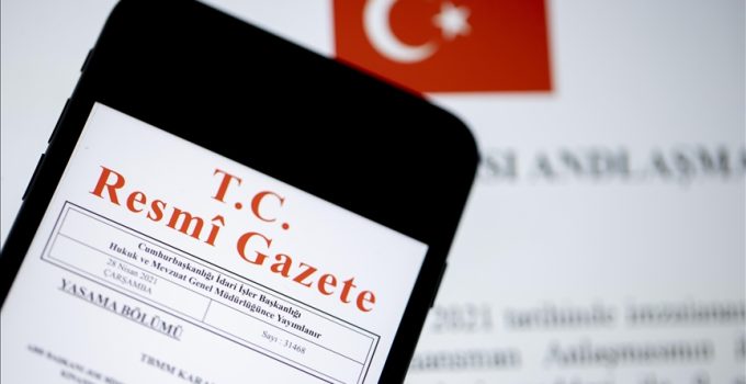 Atama ve görevden almalar Resmi Gazete'de yayımlandı