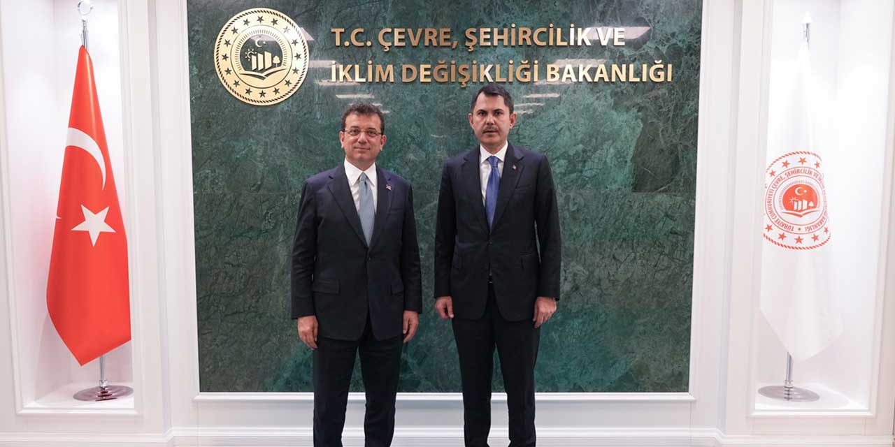 Bakan Murat Kurum, Ekrem İmamoğlu'nu kabul etti: 'Bakanlığın görev alanı' vurgusu 