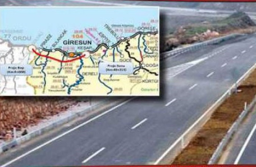 Giresun'da gündem iktidarda da muhalefette de güney çevre yolu