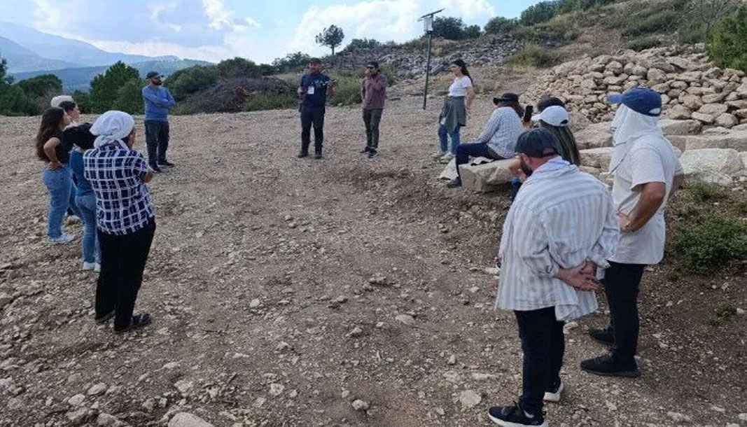 MAKÜ'nün TÜBİTAK destekli Arkeoloji projesi Boubon Antik Kenti'nde gerçekleşti