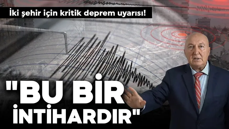 Prof. Dr. Ercan'dan Adana ve Mersin için deprem uyarısı