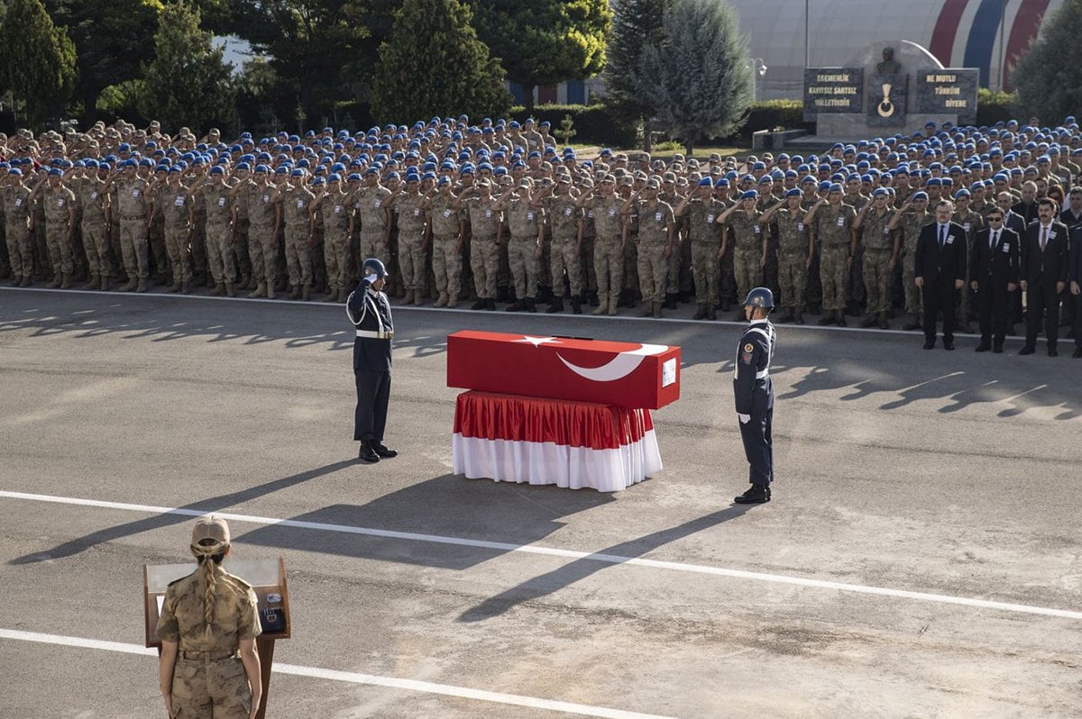 Şehitler için Tunceli'de son tören