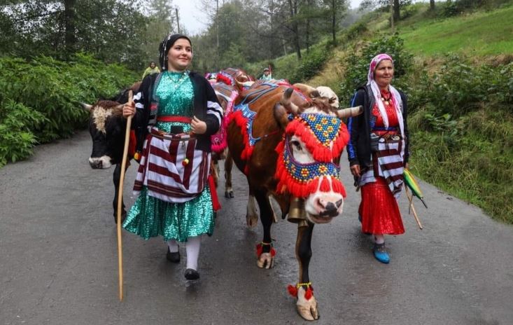 Trabzon'da yayladan göç dönüşleri başladı