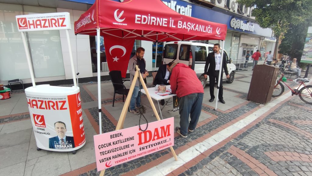 YRP'den 'idam cezası' için imza kampanyası