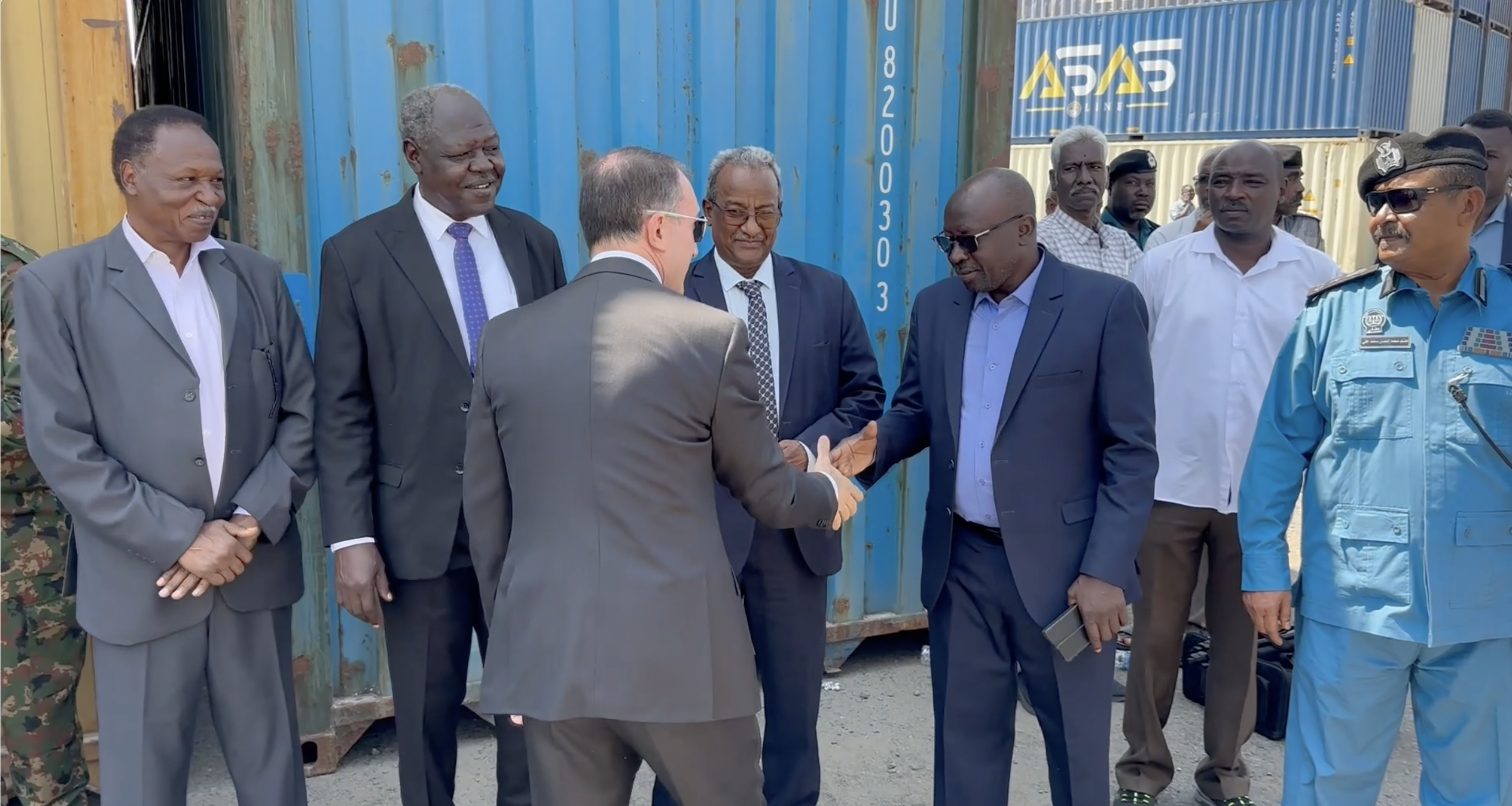 İyilik Gemisi Sudan’a Ulaştı