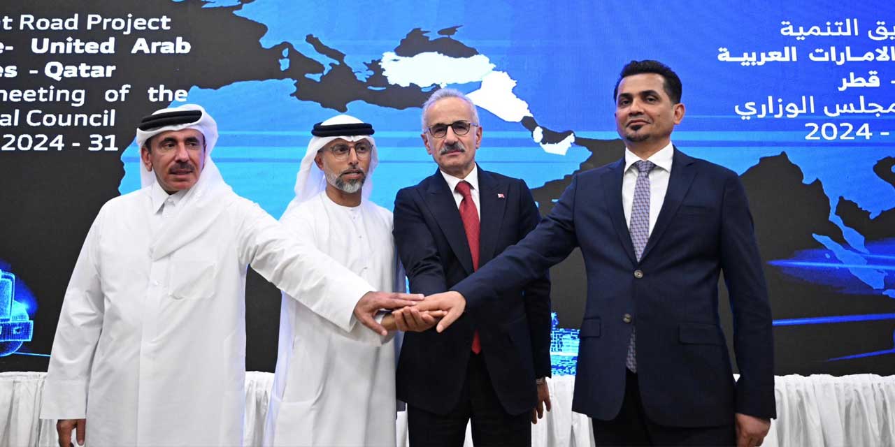 Bakan Uraloğlu, Kalkınma Yolu Projesi Bakanlar Konseyi 2. Toplantısı için Irak'ta