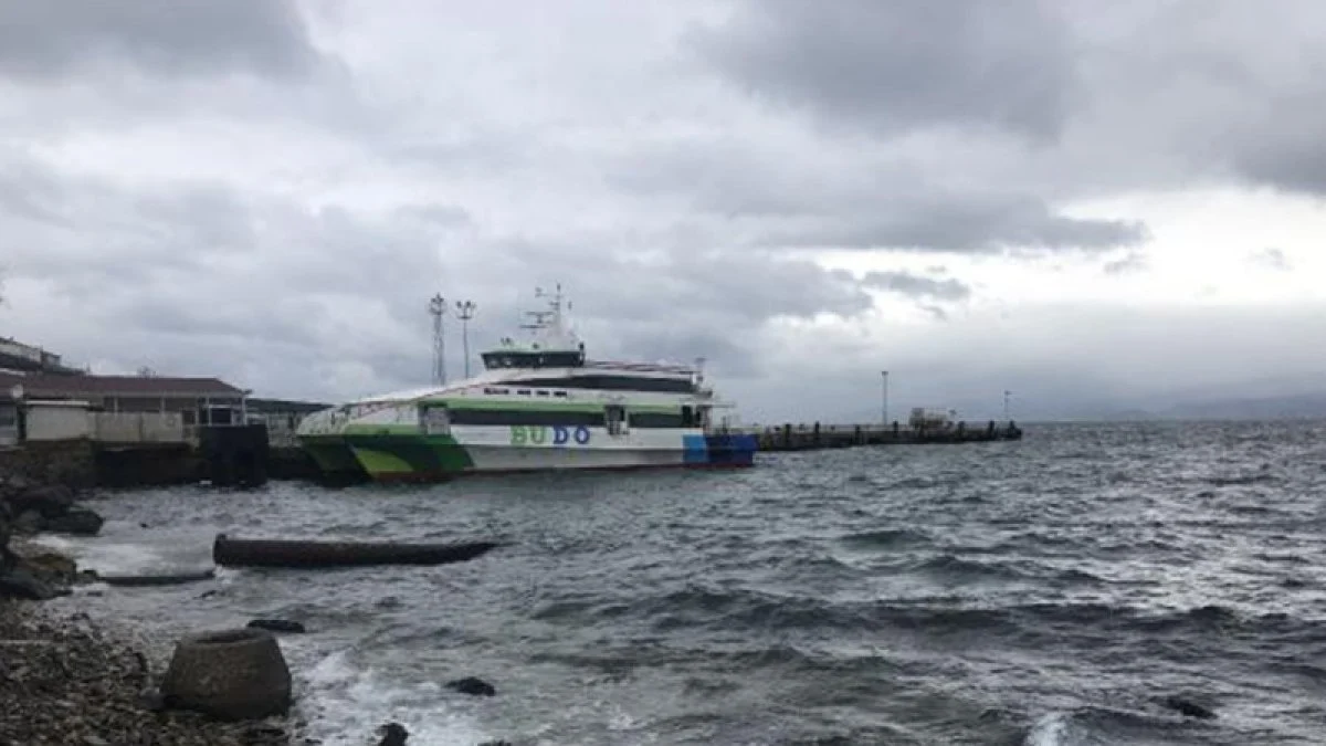 Bursa Deniz Otobüsleri’nin bazı seferleri iptal edildi