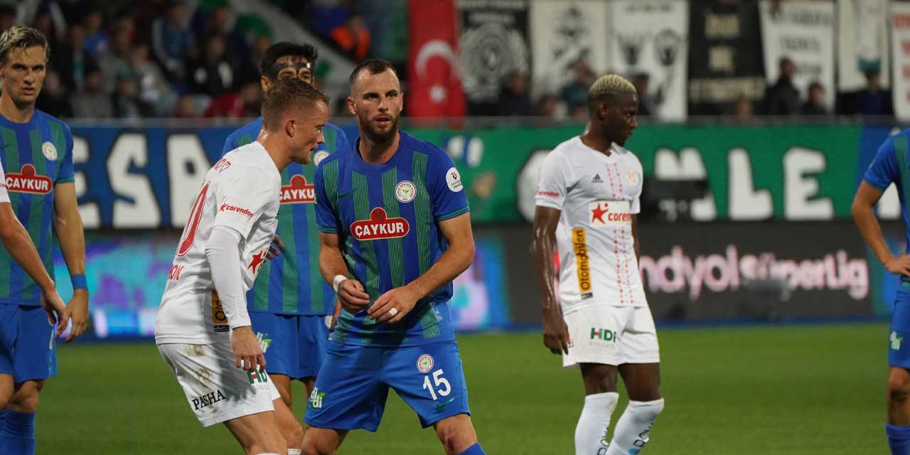 Çaykur Rizespor, Süper Lig'de 5 maç sonra galip geldi