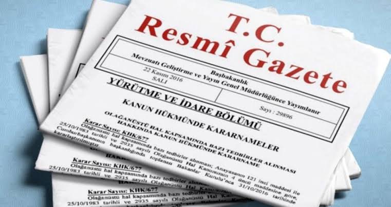 Çok sayıda Atama ve görevden alma kararları Resmi Gazete'de