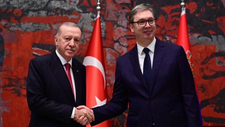 Erdoğan Sırbistan Cumhurbaşkanı Vucic ile görüştü