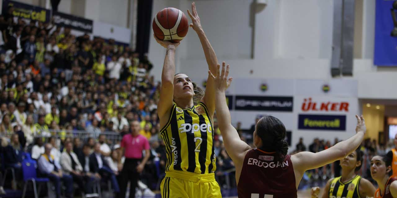ING Kadınlar Basketbol Süper Ligi'nde derbi Fenerbahçe'nin: Galatasaray direnemedi