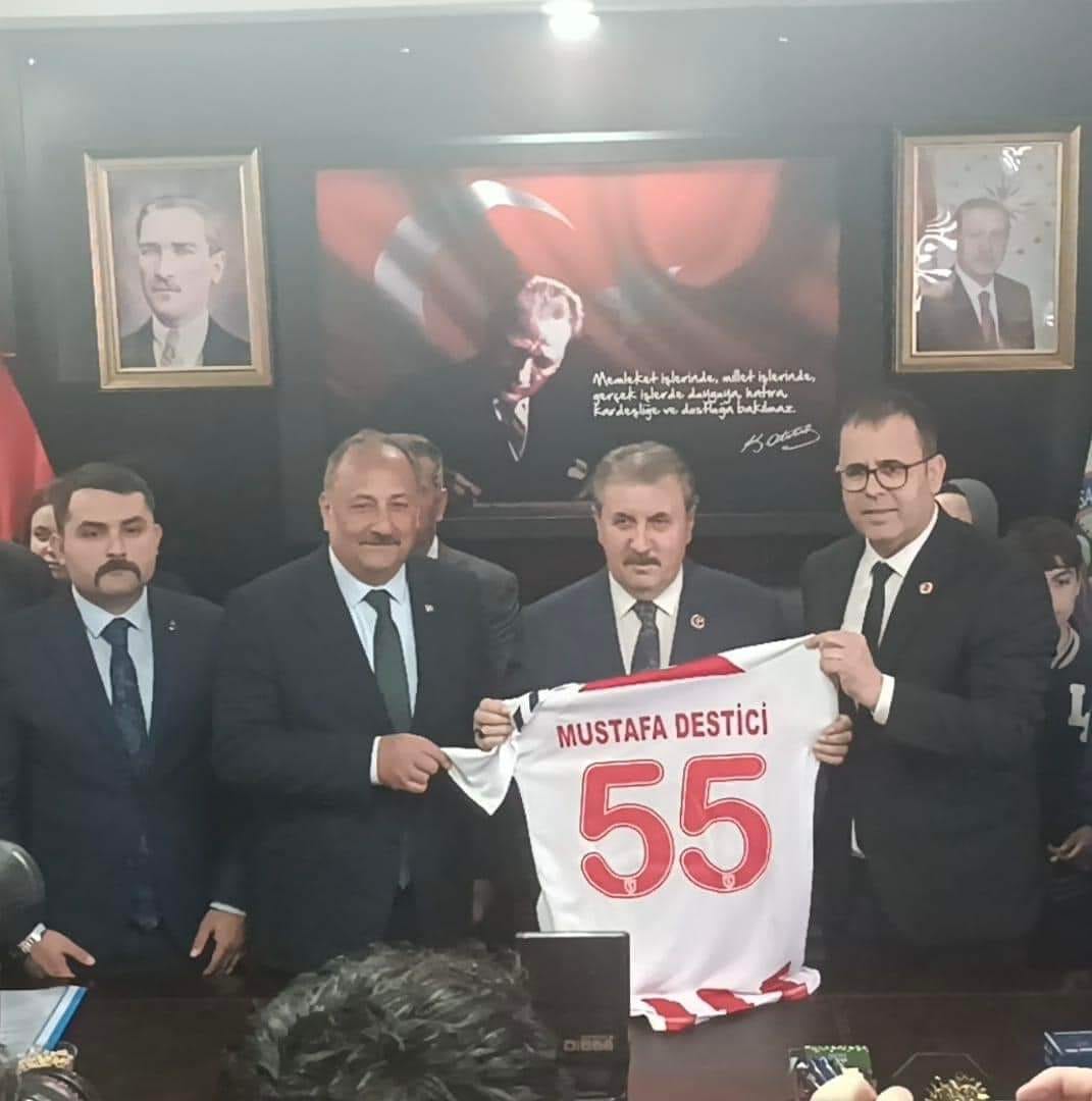 Mustafa Destici Samsunspor maçı için geliyor