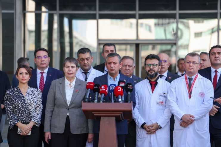 Özel, TUSAŞ'taki terör saldırısında yaralananları ziyaret etti