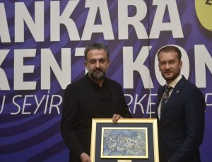 TÜGİAD Ankara Şubesi AKK Başkanı Halil İbrahim Yılmaz'ı ziyaret etti!