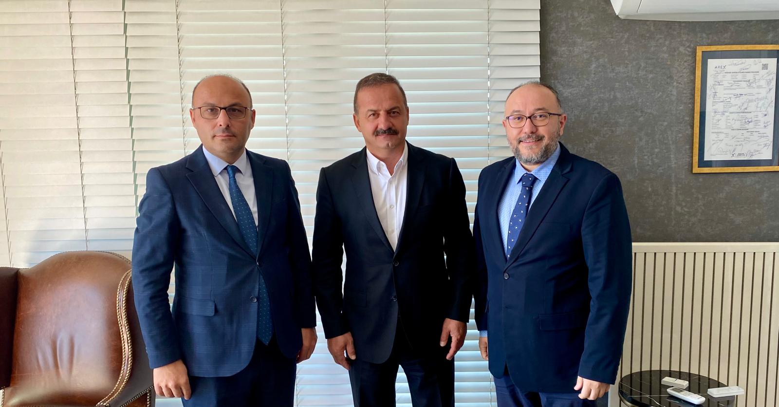 Yavuz Ağıralioğlu BHA'yı ağırladı